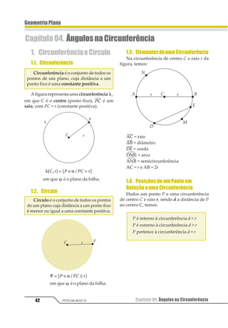 ⇒
1
23
43
1 1
1 1
12
3 4
312 421
312 421
13 24
32 14
122 3451
123454
1 1
1 1
1
=
=
1
2
33
4
33
⇒ ≅ ⇒
=
=
567
∆ ∆
II. Todo quadrilátero convexo que possui
os lados opostos congruentes é parale-
logramo.
Hipótese: AB = CD e BC = AD
Tese: ABCD é paralelogramo.
Demonstração
12 34
23 14
13
213 431
=
=
1
23
43
⇒ ≅
1 23454
111
∆ ∆
∆ ∆123 342
123 432
132 423
123
≅ ⇒
=
=
1
23
43
1 1 1
1 1
123 432 21 34
132 423 13 24
21341 1 11
1 1 11
≅ ⇒
= ⇒
1
23
43
⇒
2
34546768954
8
III. Conseqüência: Todo losango é
paralelogramo.
3.3. Diagonais cortam-se no Meio
I. Em todo paralelogramo as diagonais se
interceptam nos respectivos pontos médios.
Hipótese: ABCD é paralelogramo.
Tese: AM = CM e BM = DM
Demonstração
1234 12 34 5
12 34 216 436 55
126 346 555
1
2343565784397
6
⇒
=
⇒
1
23
43 =
=
1
2
33
4
33
5 6
5 6
5 6


 1 1
1 1
1 2 11 2 111 3
121
1 2 1 2 1 2 ⇒ ≅ ⇒
=
=
3
45
65
∆ ∆123 145
41 21
31 51
 