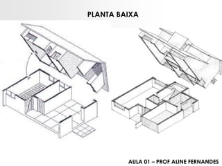 PLANTA BAIXA 
AULA 01 –PROF ALINE FERNANDES  