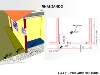 FINALIZANDO 
AULA 01 –PROF ALINE FERNANDES  