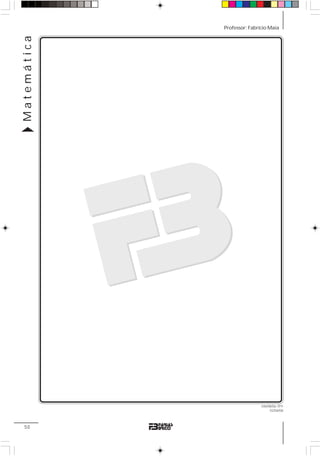 Professor: Fabrício MaiaMatemática
50
04698/06-TP©
02/06/06
 