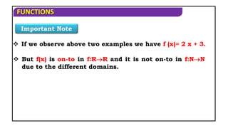 Fixed Function Example Prep TYPES OF FUNCTION FOR JEE PREPARATION WITH EXAMPLES | PPT