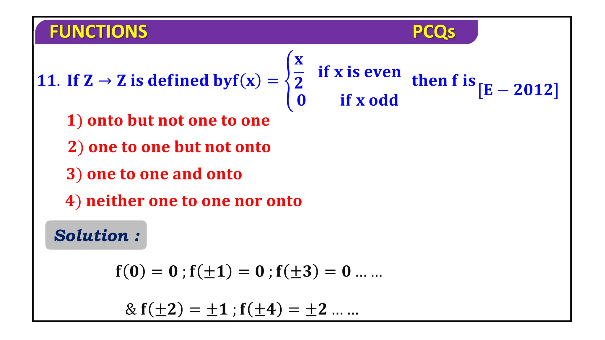 function power point presentation for class 11 and 12 for jee | PPT