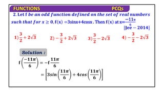ppt - understanding functions: definitions,... function power point presentation for class 11 and 12 for jee | PPT