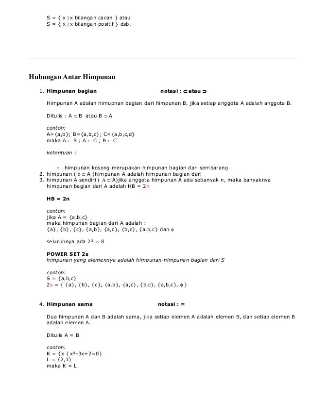 Logika Dan Himpunan Matematika