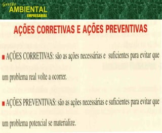 Gestão
AMBIENTAL
EMPRESARIAL
 