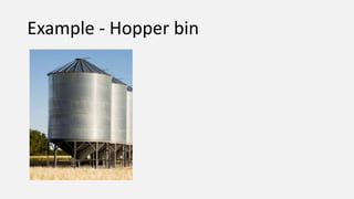 Example - Hopper bin
 