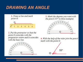 DRAWING AN ANGLE