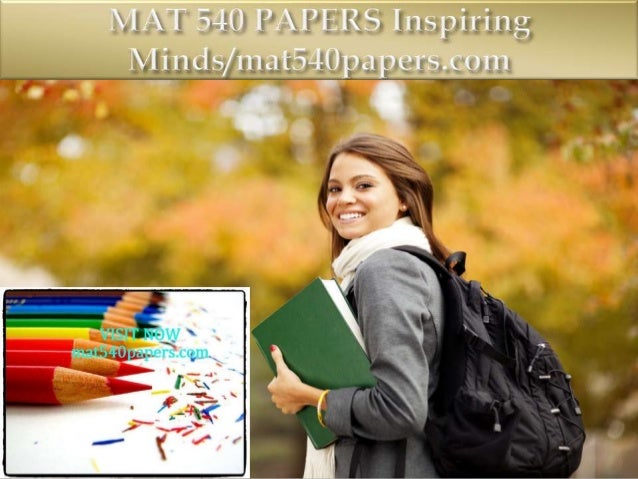 Mat540 essays image