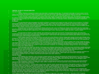 




























TANGGAL JULIAN DI DALAM KOMPUTER
Oleh Dali S. Naga
Abstract. Database management systems uses Julian date in calculating calendar days. To understand Julian date, we have to trace it into the
history of our calendar. Our calendar is based on the movement of the moon and the sun. Intercalations and cycles are needed to come back to the previous
positions of the moon and the sun. One of the intercalation and system of cycle is Julian date. Julian date begins from 1 January 4713, B.C.
Di dalam komputer, seperti pada program manajemen basis data, tanggal yang digunakan adalah tanggal Julian. Apa sebenarnya tanggal Julian
itu? Untuk itu, kita perlu menelaah sejarah kalender yang sekarang kita gunakan. Namun, sebelumnya, kita perlu membedakan dua hal yakni kalender dan era.
Tanggal kita 2 April, hari Rabu, jam 12.00 adalah kalender, tetapi tahun kita 2003 adalah era. Gabungan mereka, kalender dan era Masehi menghasilkan
tanggal 2 April 2003.
Era Masehi
Era yang digunakan pada penanggalan kita adalah era Masehi, di samping era lain seperti era Hijrah, era Saka, dan era Konghucu. Era Masehi
dihitung sejak kelahiran Yesus. Sekalipun demikian, pada waktu kelahiran Yesus, belum ada era Masehi. Era Masehi baru kemudian disusun dan diusulkan
oleh seorang rahib bernama Denys le Petit pada tahun 532 Masehi. Pada waktu itu, Denys mencoba menghitung mundur untuk menemukan tanggal lahir
Yesus. Menurut hasil hitung Denys, Yesus lahir pada tanggal 25 Desember, 532 tahun lalu. Dengan demikian, Denys menetapkan bahwa era Masehi dimulai
pada hari Sabtu, tanggal 1 Januari 532 tahun sebelumnya.
Walaupun Denys le Petit telah menciptakan era Masehi pada tahun 532, namun era Masehi baru dipakai di Barat setelah tiga atau empat abad
kemudian. Dengan demikian, era Masehi baru ada di dalam pemakaian pada abad ke-9 atau ke-10. Sebelum abad ke-9 atau ke-10, belum ada penggunaan era
Masehi. Selanjutnya, era Masehi tidak mengenal tahun 0. Di dalam perhitungan mundur, hanya ada tahun 1 Masehi dan tahun 1 sebelum Masehi.
Kalender
Kini kita beralih ke kalender. Di dalam kalender, kita mengenal hari. Kapan suatu hari dimulai? Ternyata banyak caranya. Ada orang yang
menghitungnya sejak subuh ke subuh, ada orang yang menghitungnya sejak senja ke senja, ada orang yang menghitungnya sejak tengah hari ke tengah hari.
Orang Romawi kuno menghitungnya dari tengah malam ke tengah malam. Tradisi Romawi inilah yang kita gunakan sekarang pada kalender kita yakni hari kita
dimulai sejak tengah malam ke tengah malam berikutnya.
Sehari dibagi menjadi 24 jam berasal dari zaman kuno yakni dari zaman Babylonia. Mereka menggunakan bilangan Sumeria yakni bilangan yang
berbasis 60. Dari basis 60 inilah ditemukan bilangan 12 yang masing-masing digunakan untuk siang dan untuk malam sehingga sehari menjadi 2 x 12 jam = 24
jam. Hal ini pun diterima di mana-mana. Hari kita pada saat ini juga terdiri atas 2 x 12 jam = 24 jam. Satu jam sebanyak 60 menit dan satu menit sebanyak 60
detik juga berasal dari bilangan berbasis enam puluh (sexagesimal) yang digunakan oleh orang Sumeria.
Siklus Minggu kita yang 7 hari panjangnya berasal dari Babylonia dan Yahudi. Di Afrika Barat, siklus itu adalah 4 hari; di Asia Tengah dan juga di
Jawa dikenal siklus 5 hari; Mesir kuno mengenal siklus 10 hari; dan Romawi kuno mengenal siklus 8 hari. Diduga bahwa siklus 7 hari berasal dari penanggalan
bulan yakni waktu selama seperempat bulan. Pengguaan siklus 7 hari di dalam kalender kita didasarkan atas dekrit Kaisar Constantine I dan dimulai pada
tahun 321 dengan hari Minggu sebagai hari pertama. Di dalam dekrit Kaisar Constantine I itu, hari Minggu dinyatakan sebagai hari libur. Dan libur Minggu itu
masih terus kita gunakan sampai sekarang.
Bulan merupakan satu bagian dari kalender. Perhitungan bulan dilakukan melalui fasa bulan. Perhitungan bulan menimbulkan masalah karena satu
bulan terdiri atas 29 hari lebih sekian jam, pada hal jumlah hari di dalam bulan adalah bulat. Demikian pula dengan tahun. Satu tahun matahari terdiri atas 365
hari lebih sekian jam, pada hal jumlah hari di dalam setahun adalah bulat. Akibatnya, pada ulang bulan, kedudukan bulan tidak tepat sama seperti
kedudukannya pada bulan lalu. Pada ulang tahun, kedudukan matahari tidak tepat sama seperti kedudukannya pada tahun lalu.
Untuk menyelesaikan masalah sekian jam yang lebih pada setiap bulan dan pada setiap tahun, maka pada bulan dan tahun tertentu diberikan tambahan hari.
Hal ini dikenal sebagai interkalasi. Interkalasi merupakan hal yang cukup rumit di dalam kalender. Tidak mudah untuk menemukan interikalasi yang
menyebabkan kedudukan bulan atau matahari tepat kembali sama seperti pada waktu sebelumnya.
Kalender Romawi
Kita tinggalkan dulu interkalasi ini dan menengok ke sejarah kalender kita. Kalender kita berasal dari kalender Romawi kuno. Konon kabarnya,
kalender Romawi kuno ditetapkan oleh raja pertamanya pada abad ke-7 atau ke-8 sebelum Masehi. Pada ketentuan raja Romulus ini, awal tahun dimulai pada
bulan Martius dan diakhiri pada bulan December (desi = 10). Panjang tahun adalah 10 bulan. Setiap bulan terdiri atas 30 atau 31 hari sehingga di dalam
setahun terdapat 304 hari. Setelah itu terdapat celah musim dingin yang tidak ada kalendernya.
Raja kedua Numa Pompilius membagi celah musim dingin itu menjadi dua bulan yakni bulan Januarius dan Februarius. Dua bulan tambahan
sebanyak 50 hari ini diletakkan di akhir tahun sehingga di dalam setahun terdapat 354 hari. Kemudian pada bulan Januarius ditambahkan satu hari lagi
sehingga di dalam setahun terdapat 355 hari.
Raja kelima Tarquinius Priscus (616 – 579 sM) adalah orang Etruscan. Kalender diubah menjadi kalender republik. Pada kalender republik ini, Februarius 28
hari; Martius, Maius, Julius (waktu itu masih bernama Quintilis), dan October, masing-masing 31 hari; serta Januarius, Aprilis, Junius, Augustus (waktu itu
masih bernama Sextilis), dan December, masing-masing 29 hari. Di dalam setahun terdapat 355 hari. Raja ini juga memindahkan awal tahun ke bulan
Januarius namun pada tahun 510 sM, melalui pengusiran orang Estrucan, awal tahun dikembalikan ke bulan Maret.
Pada setiap akhir tahun, orang Romawi melakukan pembayaran upah. Sering upah berkenaan dengan pekerjaan di dalam musim yang dipengaruhi oleh
kedudukan matahari. Namun dengan 355 hari setahun, kedudukan matahari bergeser dari akhir tahun ke akhir tahun. Karena itu orang Romawi menambahkan
22 dan 23 hari selang-seling pada setiap dua tahun, dan tambahan diselipkan di antara tanggal 23 dan 24 Februarius. Dengan demikian, setiap empat tahun
terdapat 1465 hari atau rerata di dalam setahun terdapat 366,25 hari.
Julius Ceaser memanggil Sosigenes untuk membenahi kalender. Sosigenes menggunakan tahun dengan 365,25 hari. Pada tahun 46 sM, Sosigenes

125

 