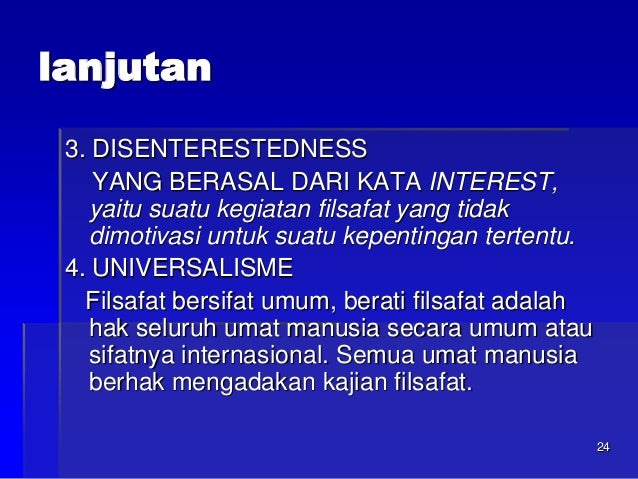 Mata kuliah filsafat ilmu