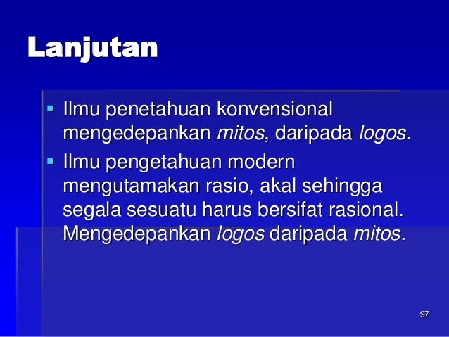 Mata kuliah filsafat ilmu