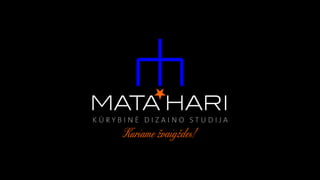 Mata Hari Design Showreel