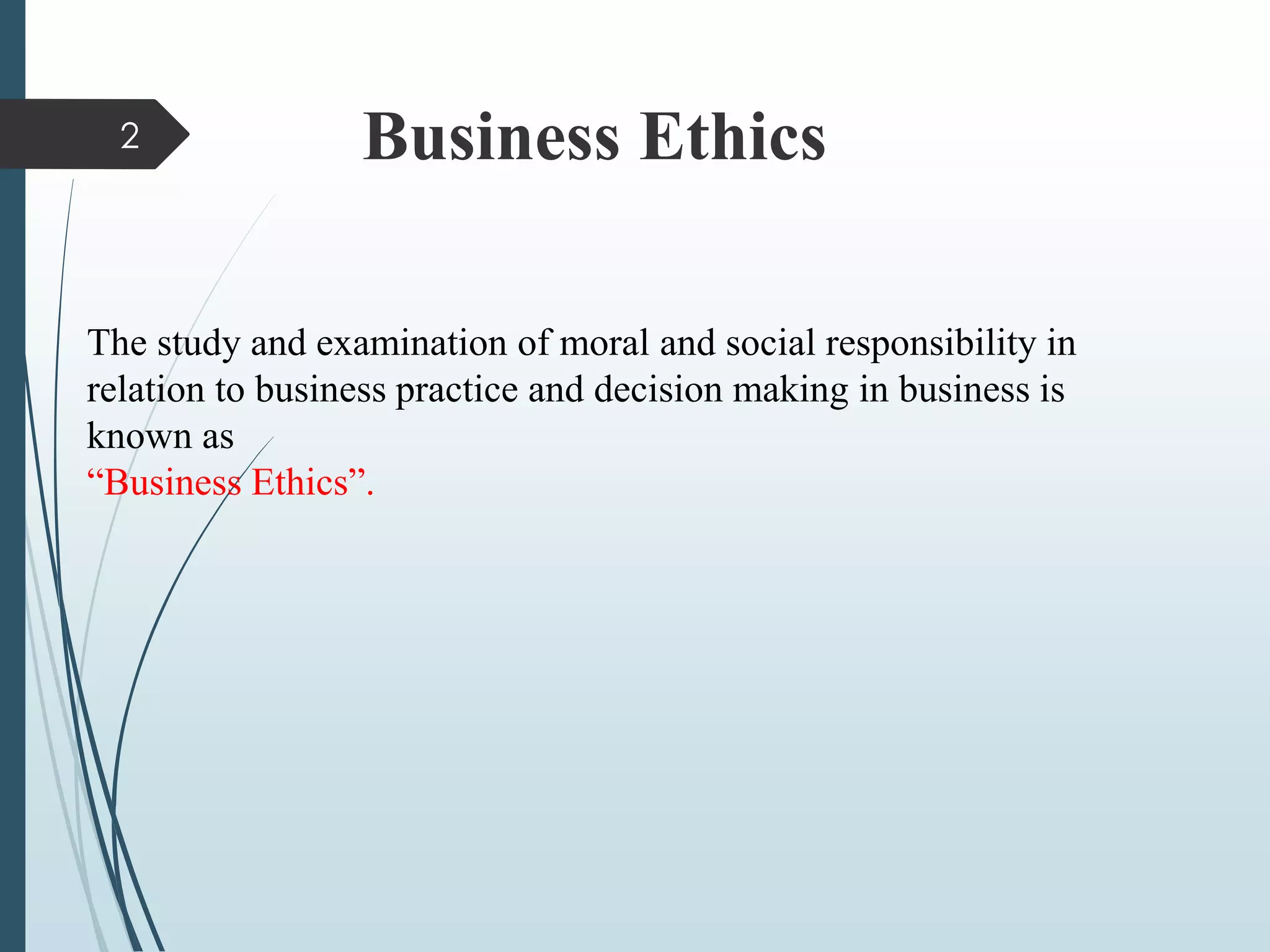 Business ethics | PPT