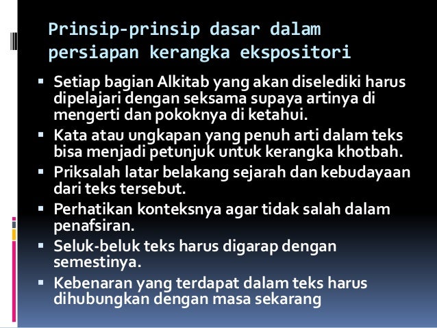 Kotbah yang efektif Kotbah yang efektif