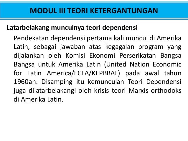 Teori Dependensi Pdf