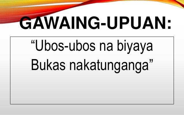 Filipino 8 Matalinghagang Pahayag