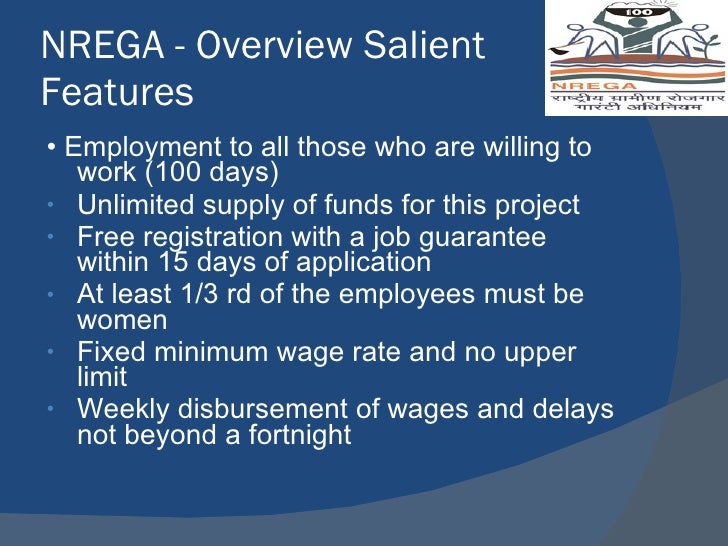 the national rural employment guarantee act Mahatma gandhi national rural employment guarantee act (mgnrega) as social safety net: analysis of public works in odisha, india tushar kanti. the national rural employment guarantee act Mahatma gandhi national rural employment guarantee act (mgnrega) as social safety net: analysis of public works in odisha, india tushar kanti.
