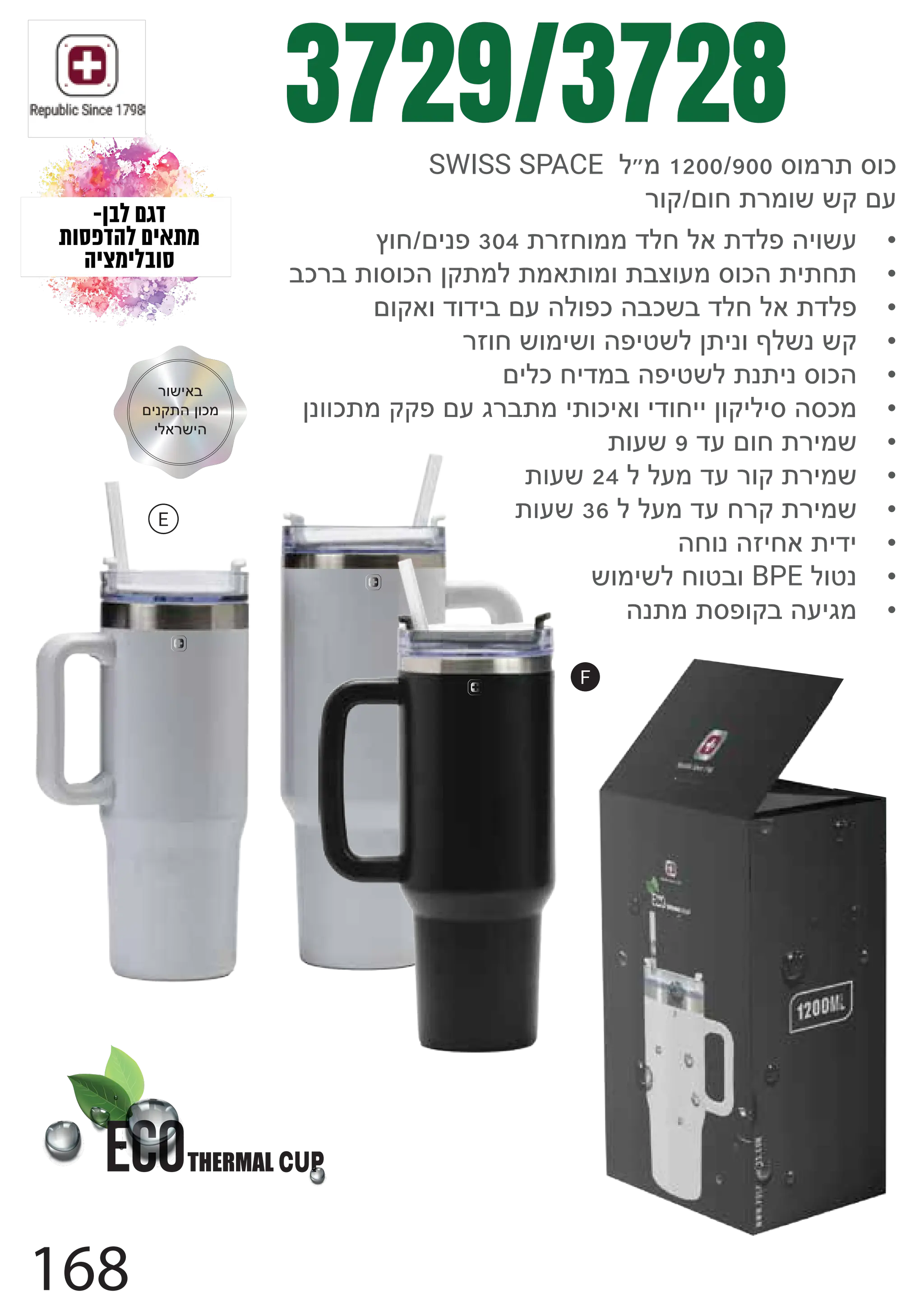 168
E
F
CUP
SWISS SPACEm€orfoy{rfl
yfxnfh{yofzzxns
•
vfhnjqu304{yghfoodmhma{dmuejfzs
•
blyb{frflepx{om{oa{fof{bwfsorfle{j{h{
•
nfxafdfdjbnsemfuleblzbdmhma{dmu
•
ygfhzfojzfeujizmp{jqftmzqzx
•
njmlhjdobeujizm{q{jqrfle
•
pqffl{oxxunscyb{oj{fljafjdfhjjpfxjmjrerlo
•
{fsz9dsnfh{yjoz
•
{fsz24mmsodsyfx{yjoz
•
{fsz36mmsodshyx{yjoz
•
ehfqegjha{jdj
•
zfojzmhfibfBPEmfiq
•
eq{o{rufxbesjco
RDO†PEF
]HTWFGO†PLC]Q
GLYQLODHT
3729/3728
yfzjab
njqx{epflo
jmayzje
 