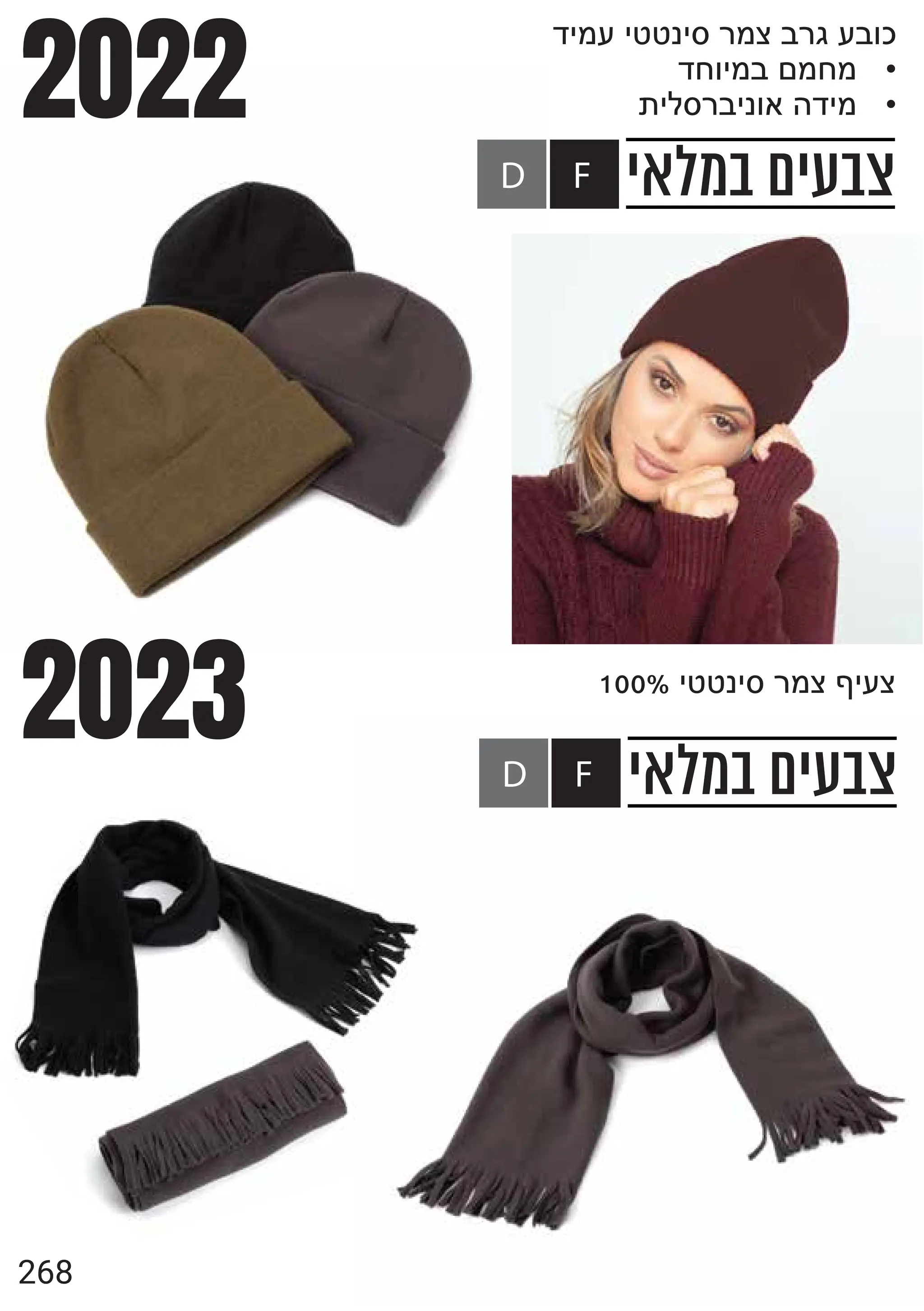2022
2023
‫במלאי‬ ‫צבעים‬
F
D
‫במלאי‬ ‫צבעים‬
F
D
100%jiiqjryowtjsw
djosjiiqjryowbycsbfl
•
dhfjobnoho
•
{jmrybjqfaedjo
268
 