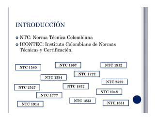 NORMAS TECNICAS PARA DIBUJO TECNICO (ICONTEC)) | PDF