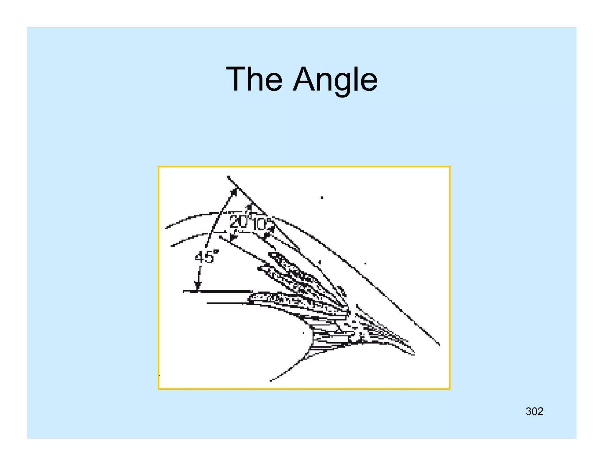 The Angle

302

 