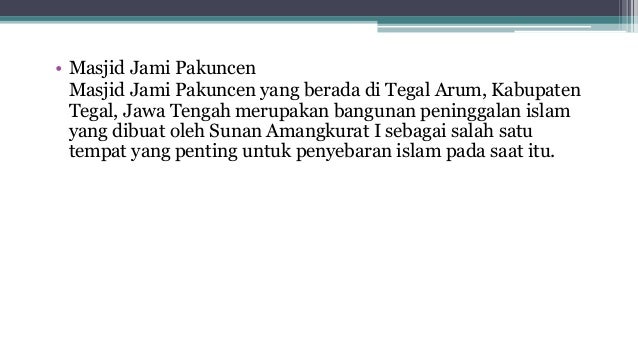 Presentasi Sejarah SMA kelas X Kerajaan Mataram islam