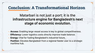 Matarbari Deep Sea Port Development Project (MPDP): A Project ...