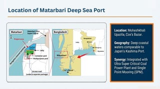 Matarbari Deep Sea Port Development Project (MPDP): A Project ...