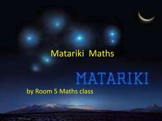 Matariki MathsArt
by Room 5 Maths class
 