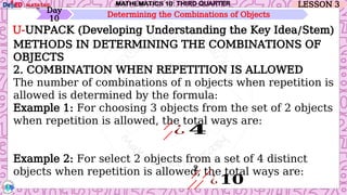 Combination Object MATATAG-MATH10-Q3-W3-Combinations-of-Objects-1.pptx