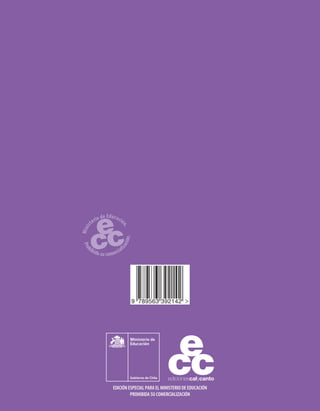EDICIÓN ESPECIAL PARA EL MINISTERIO DE EDUCACIÓN
PROHIBIDA SU COMERCIALIZACIÓN
9 789563 392142
 