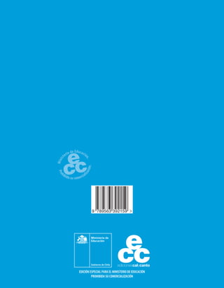 EDICIÓN ESPECIAL PARA EL MINISTERIO DE EDUCACIÓN
PROHIBIDA SU COMERCIALIZACIÓN
9 789563 392159
 