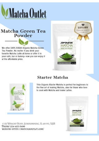 Matcha green tea powder | PDF