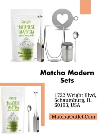 Matcha modern sets | PDF