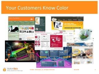 Your Customers Know Color ©2008 – MatchStick, LLC. All Rights Reserved.    06/02/09 