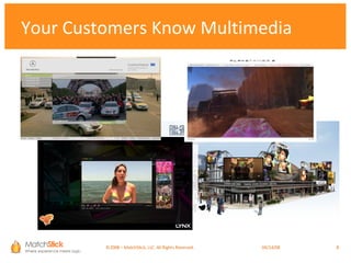 Your Customers Know Multimedia ©2008 – MatchStick, LLC. All Rights Reserved.    06/02/09 