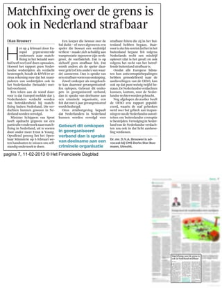 pagina 7, 11-02-2013 © Het Financieele Dagblad
 