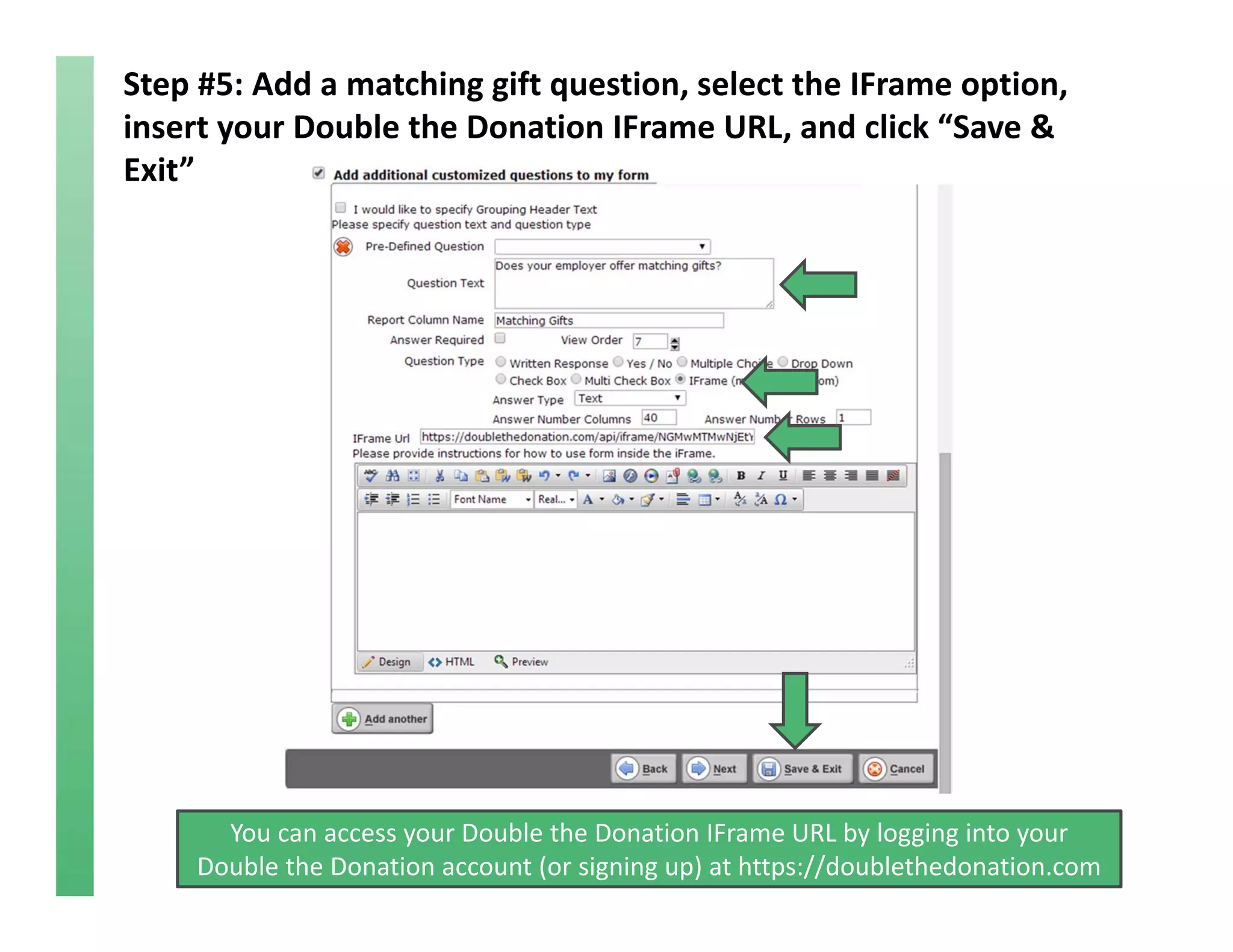Greater Giving Matching Gift Integration Guide