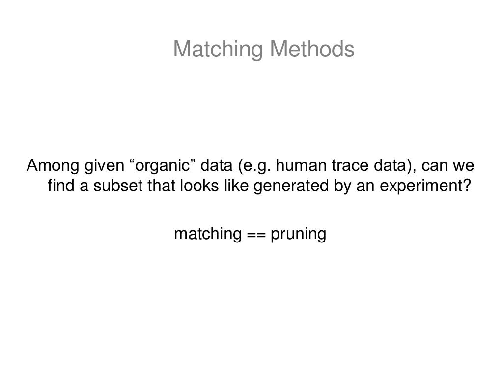 why can experiments determine causal relationships
