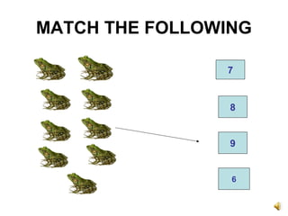 Matching numbers | PPT