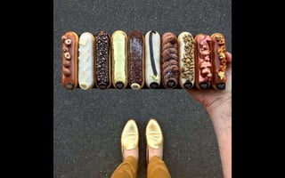 Matching Shoes and Paris Desserts ~ By Tal Spiegel