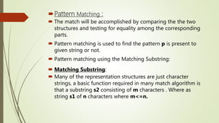 Matching techniques | PPTX