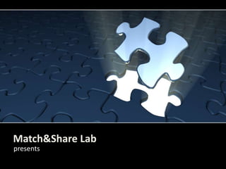 Match&Share Lab
presents
 