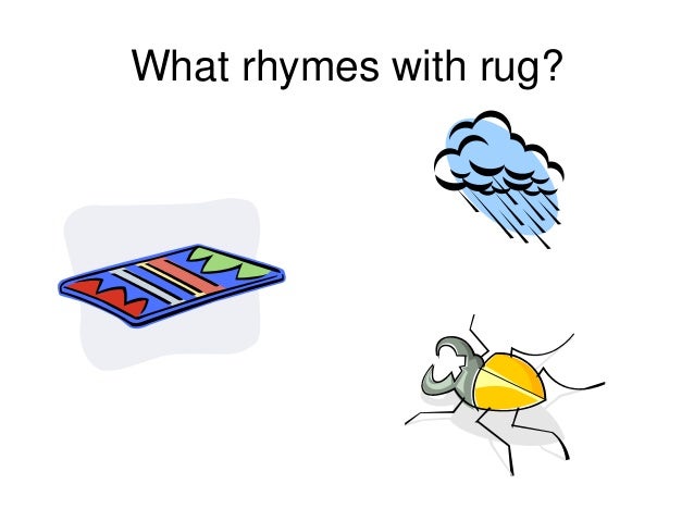 Match The Rhyming Words