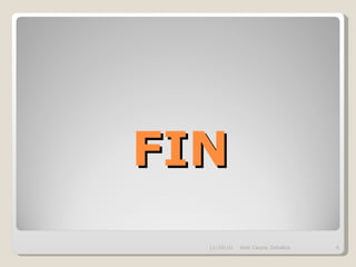 FIN 11/10/10 José Carpio Zeballos 