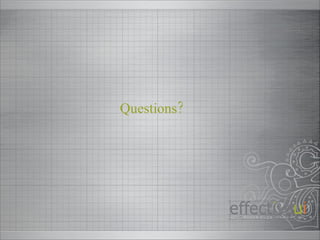 Questions? 