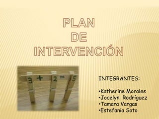 INTEGRANTES: 
•Katherine Morales 
•Jocelyn Rodríguez 
•Tamara Vargas 
•Estefania Soto 
 