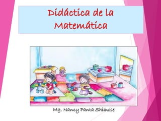 Didáctica de la
Matemática
Mg. Nancy Panta Shimose
05/03/20
24
 