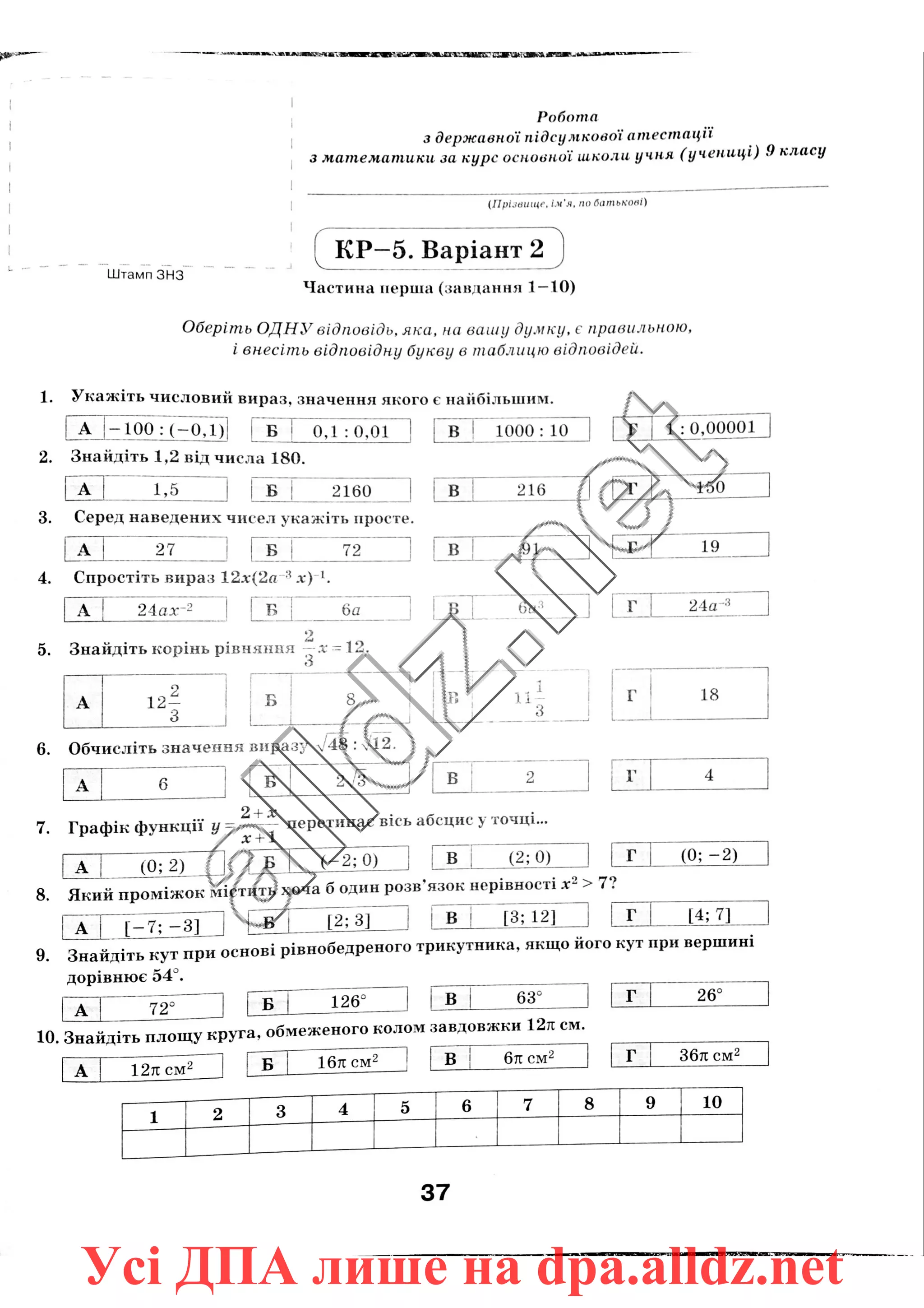 Усі ДПА лише на dpa.alldz.net
 