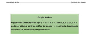 Aula modulo 5 maio matemática gracinda santos | PDF